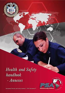 Annexes of PSA Health and Safety Handbook and Guidelines