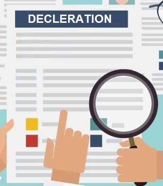 Decleration
