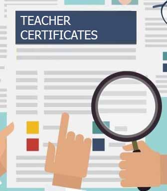 Teacher Certifications